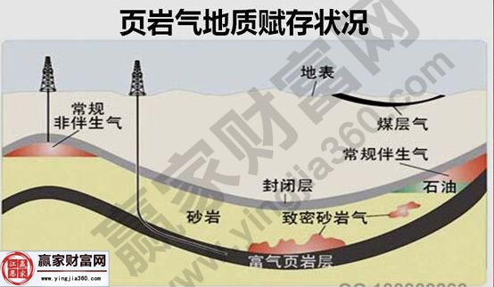 页岩气地质赋存状况图